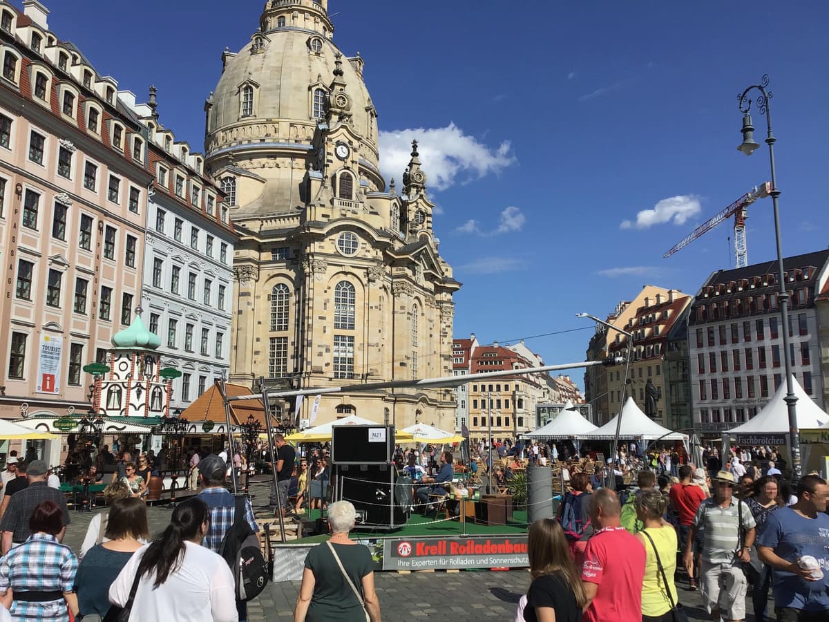 Krell auf dem Stadtfest